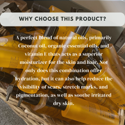 Natural Moisturizing Body Oil | All-in-One Beauty Care | 10.2 fl oz