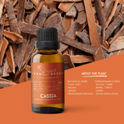 Organic Cassia Essential Oil | 30ml / 1oz UV Bottle | Unblended | Aromatherapy | Vegan | Spirituality| Nature Heals - ITBO Green