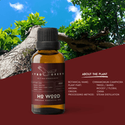 Organic Ho Wood (White Camphor) Essential Oil | 30ml / 1oz UV Bottle | Unblended | Aromatherapy | Vegan | Spirituality| Nature Heals - ITBO Green