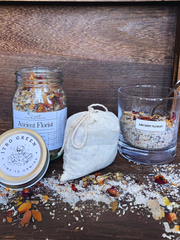 Ancient Florist Aromatherapy Herbal Soak - Natural Salts & Essential Oils - Relaxation Gift Idea