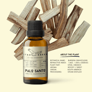 Organic Palo Santo Essential Oil | 30ml / 1oz UV Bottle | Pure Woody Oil | Unblended | Aromatherapy | Vegan | Spirituality| Nature Heals - ITBO Green