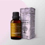 Organic Roman Chamomile Essential Oil | 30ml / 1oz UV Bottle | Unblended | Aromatherapy | Vegan | Spirituality| Nature Heals - ITBO Green