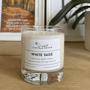 White Sage Essential Oil Candle