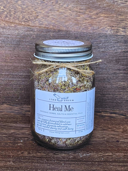 Heal Me Aromatherapy Herbal Soak - Natural Salts & Essential Oils - Relaxation Gift Idea