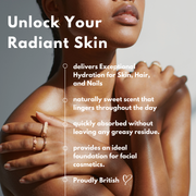 Natural Moisturizing Body Oil | All-in-One Beauty Care | 10.2 fl oz