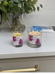 ITBO Green Melissa Rose Candle | Luxury Floral Soy Wax Candle | Scent for Sleep