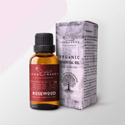 Organic Rosewood (Natural Blend) Essential Oil | 30ml / 1oz UV Bottle | Pure Woody Oil | Unblended | Aromatherapy | Vegan | Spirituality| Nature Heals - ITBO Green