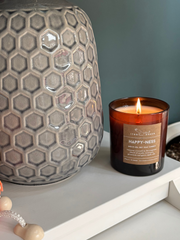 HAPPY-NESS Soy Wax Candle | ITBO Green – Uplifting Floral & Citrus Aromatherapy
