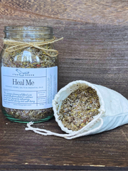 Heal Me Aromatherapy Herbal Soak - Natural Salts & Essential Oils - Relaxation Gift Idea