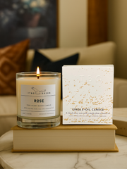 Vela de aceite esencial Rose Otto