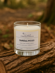 Sandalwood Soy Wax Candle | ITBO Green – Pure Sandalwood Essential Oil Luxury Candle