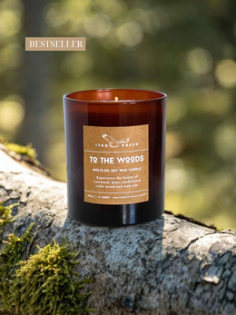 ITBO Green To The Woods Candle | Luxury Organic Soy Wax | Autumn Candle