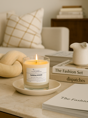 Sandalwood Soy Wax Candle | ITBO Green – Pure Sandalwood Essential Oil Luxury Candle